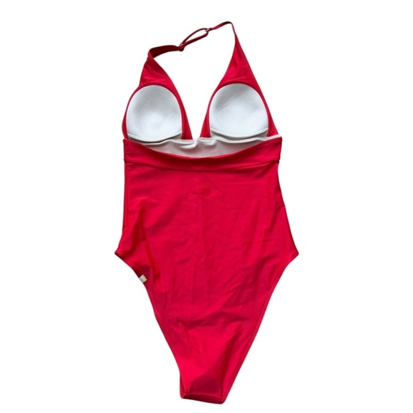 Summersalt The V-Halter Plunge One-Piece Swimsuit NWT - Picture 3 of 8